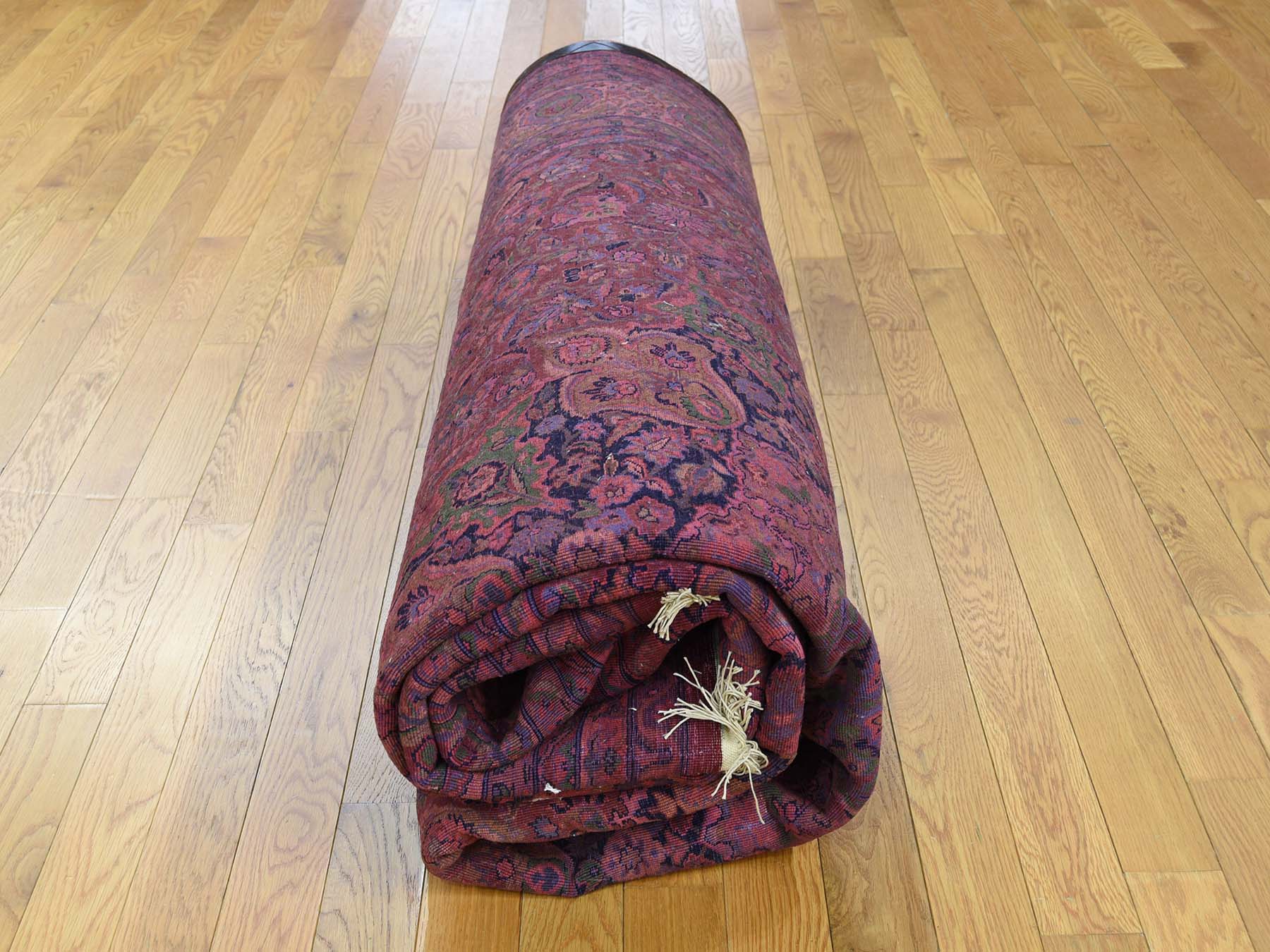 Overdyed & Vintage Rugs LUV355671